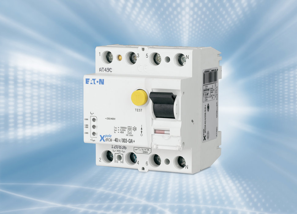 Digital Combined RCD/MCB Devices and Type B+ Digital ResidualCurrent Circuit-Breakers From Eaton